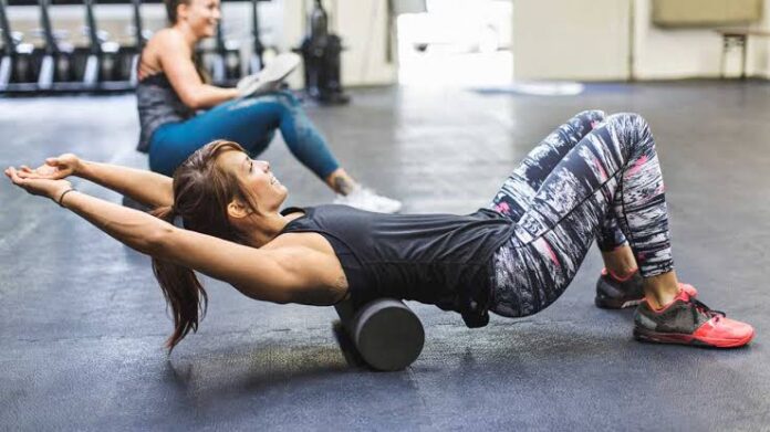 Foam Rollers in gym