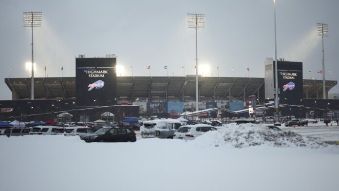 Buffalo Bills Face Heavy Snowfall Ahead of Sunday Night Showdown with 49ers